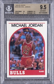1989/90 Hoops #200 Michael Jordan – BGS GEM MINT 9.5